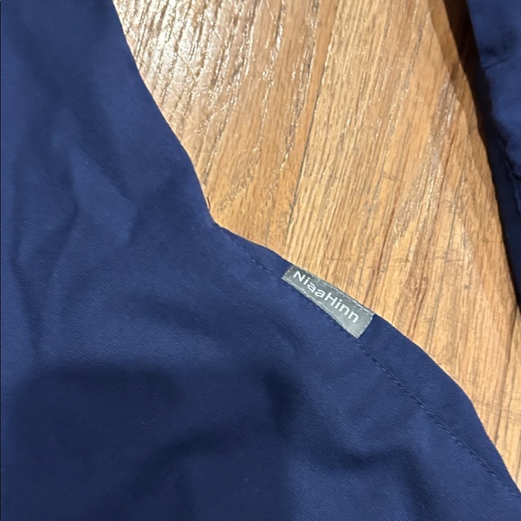 Navy/Royal Blue Women's Scrub Set - Picture 3 of 9